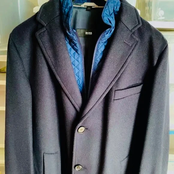 Boss(42R) Men’s Blue Navy unused/unworn Overcoat